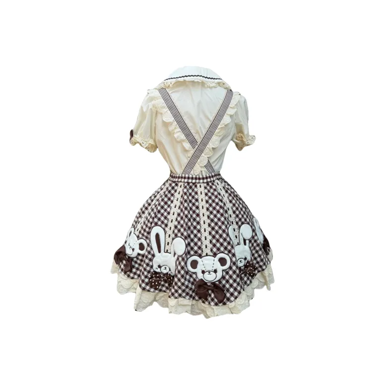 OUTDOORPRINCE Lolita Fashion Women's Brown-1