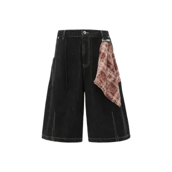 WELTER EXPERIMENT Denim Shorts Unisex
