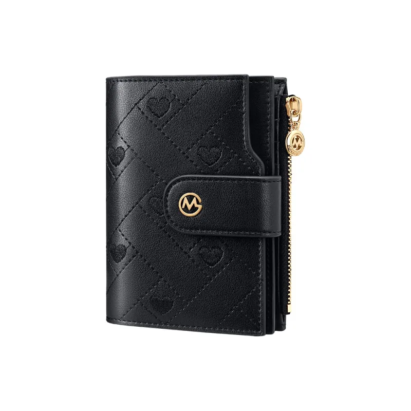 GOLF Split Cow Leather With Synthetic Leather Wallet Regular Women's Multicolor-11