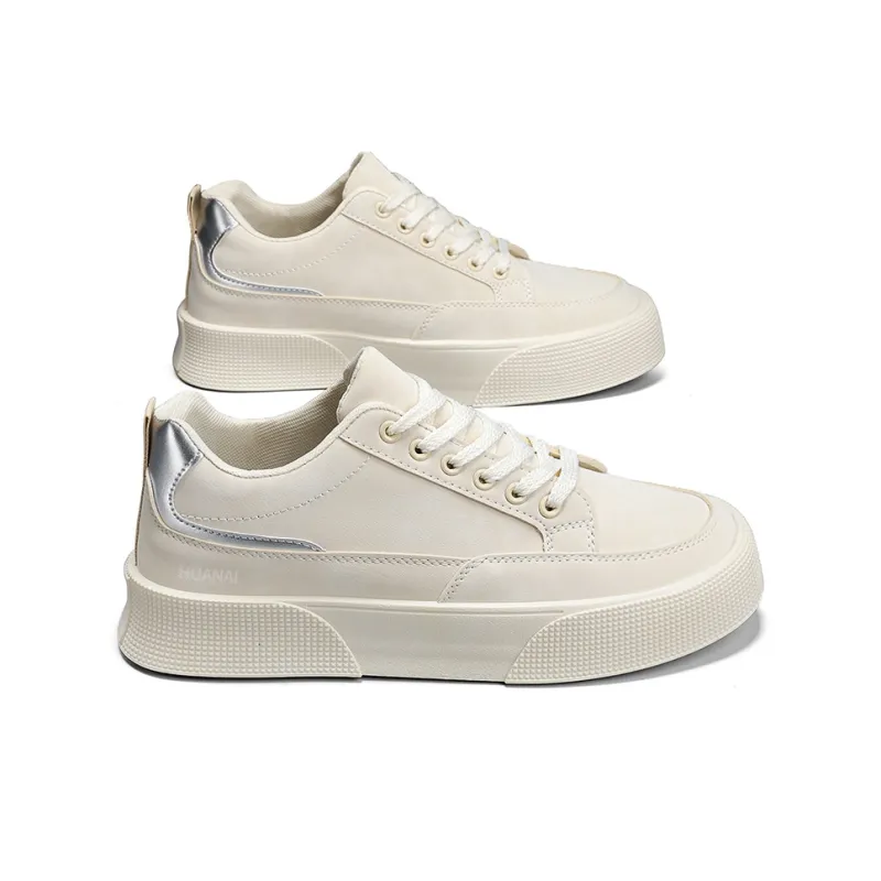 HUANAI Slip Resistant, Abrasion Resistant, Lightweight, Breathable Low Top Skateboard Shoes Men's-2