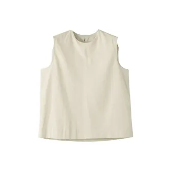 Late White Tank Tops Women's Light Apricot