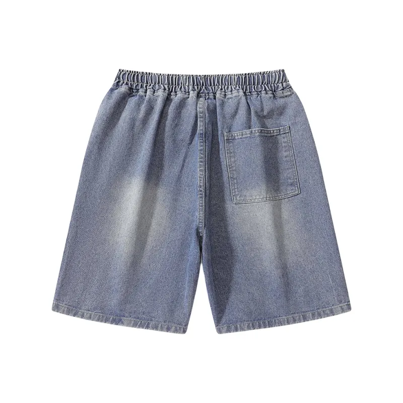 7 SEVFUN Denim Shorts Unisex Blue-1