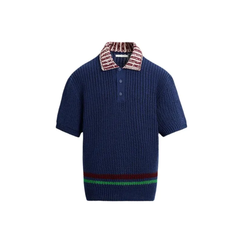 ZARA Polo Shirts Men Blue-0