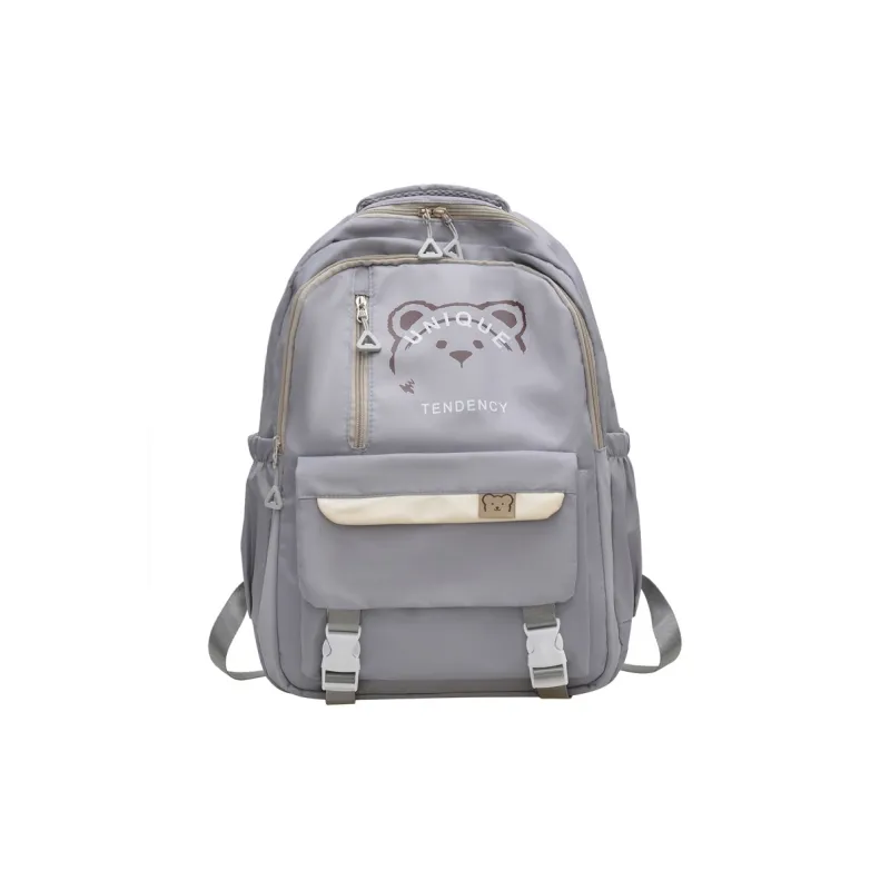 Yalu Nylon Backpack Unisex Multicolor-0