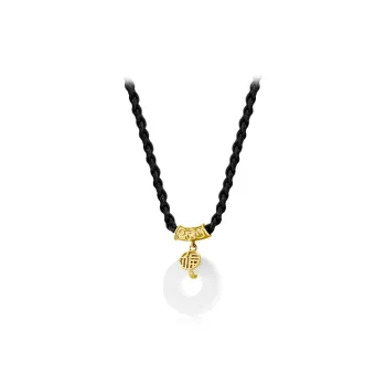 D.K.X Chalcedony Jade Necklaces Unisex