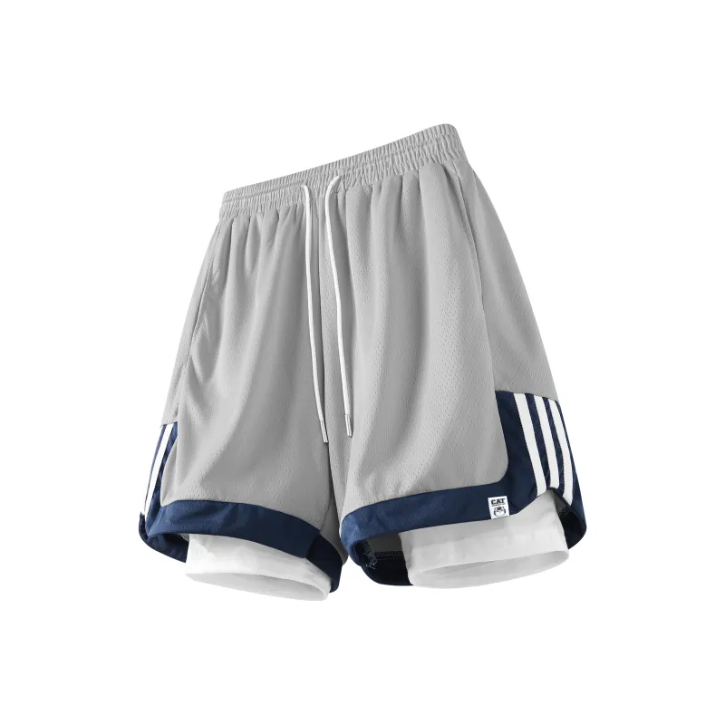 Supremo Cat Basketball Shorts Unisex-2