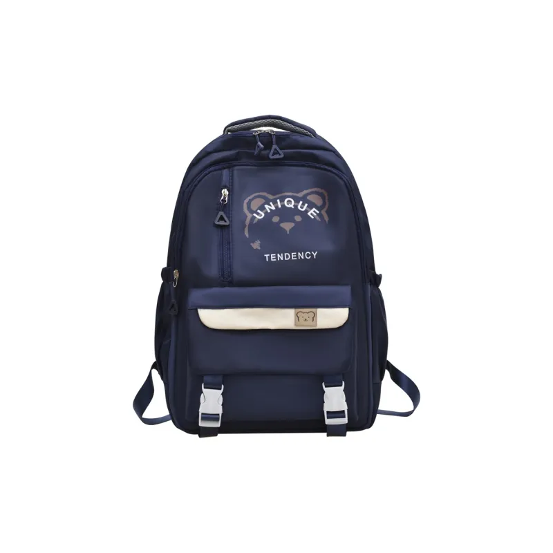 Yalu Nylon Backpack Unisex Multicolor-12
