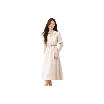 Mu Xiao Xin Short Sleeved Dress Women's