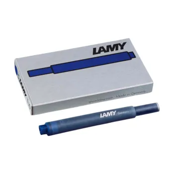 LAMY Ink Cartridge, Ink Cartridge Core, Disposable Refill, 5 Pack Inks