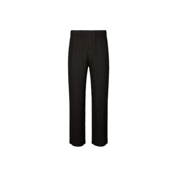 Homme Plissé Issey Miyake Casual Pants Men's Black