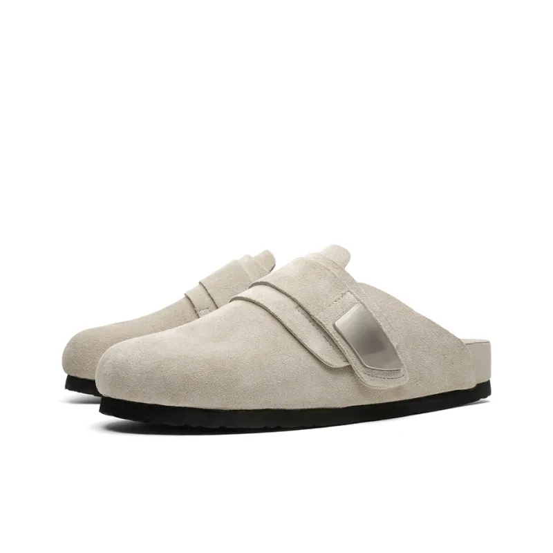 Kaltendin Metal Closed Toe Slippers Unisex-17