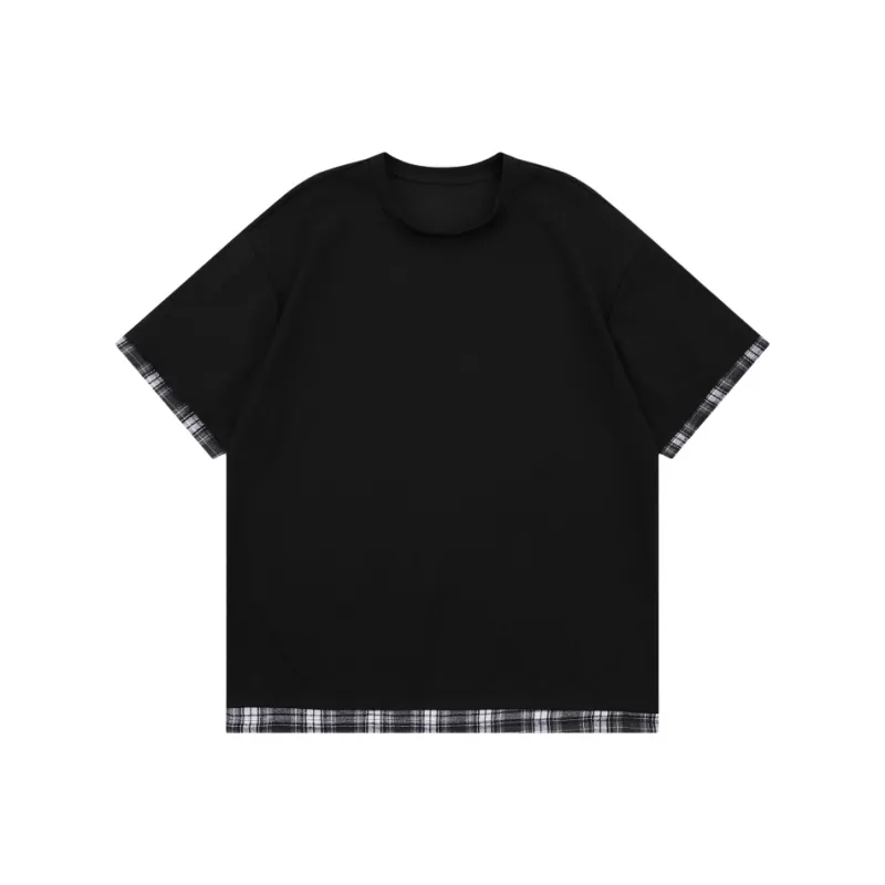 ROBINHOOD Drop Shoulder Sleeve Short Sleeved T Shirts Women's-0