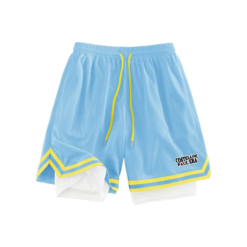 PAUL COSTELLOE Basketball Shorts Unisex-18