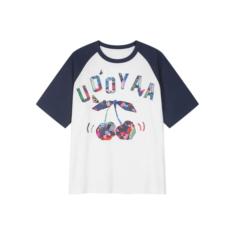 UOOYAA Raglan Sleeve T Shirt Women's-0