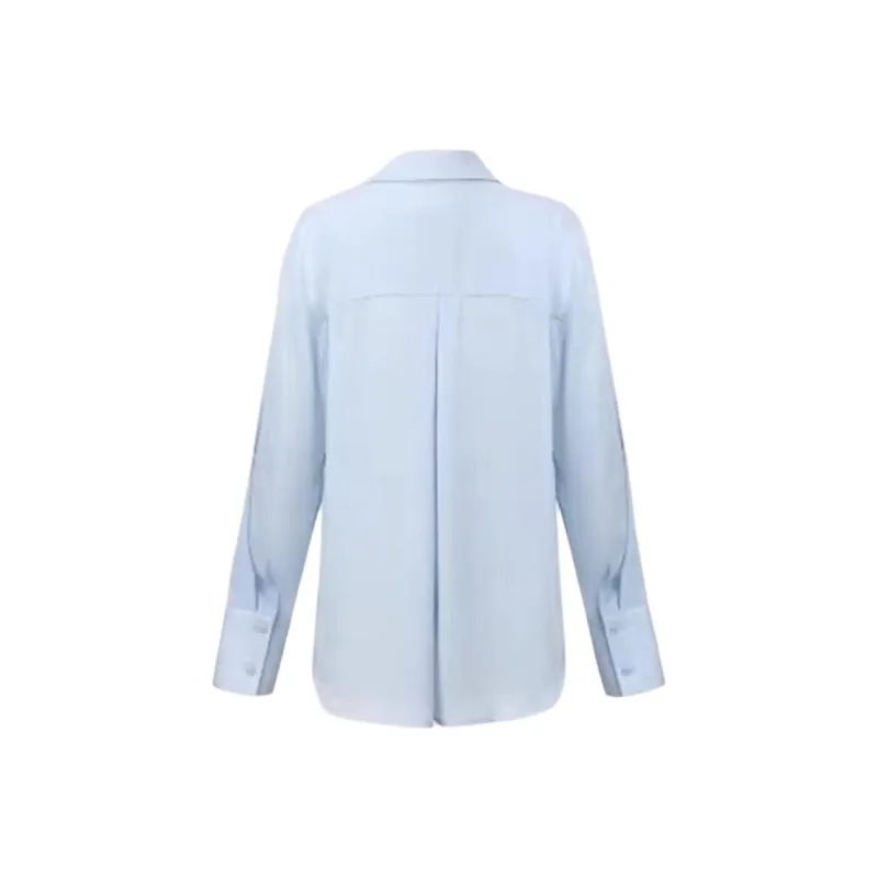 URBAN REVIVO Shirts Women's Light Blue-1