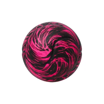 Kuangmi PU Basketball Black Pink Size 7 Street Training Unisex