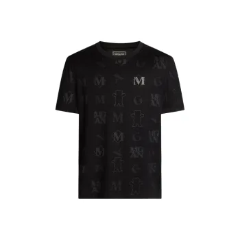 MANGANO T Shirts Men Black