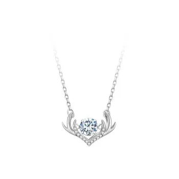 Lady Go Silver Necklaces Women's