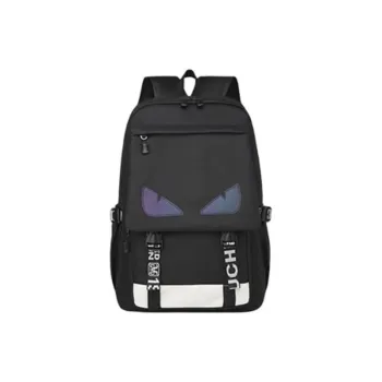 VIHUS Oxford Backpack Unisex Black