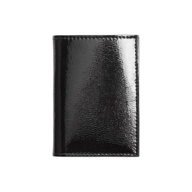 ZARA Polyurethane Wallet Men's Black-0