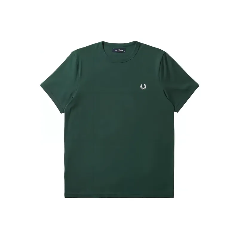 FRED PERRY Embroidered Logo Cotton T shirt-0