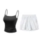 Black and White Shorts