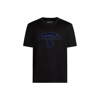 MANGANO T Shirts Men Black