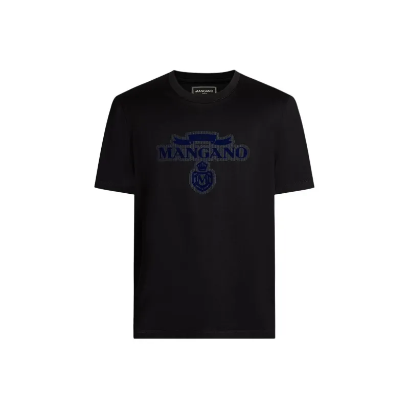 MANGANO T Shirts Men Black-0