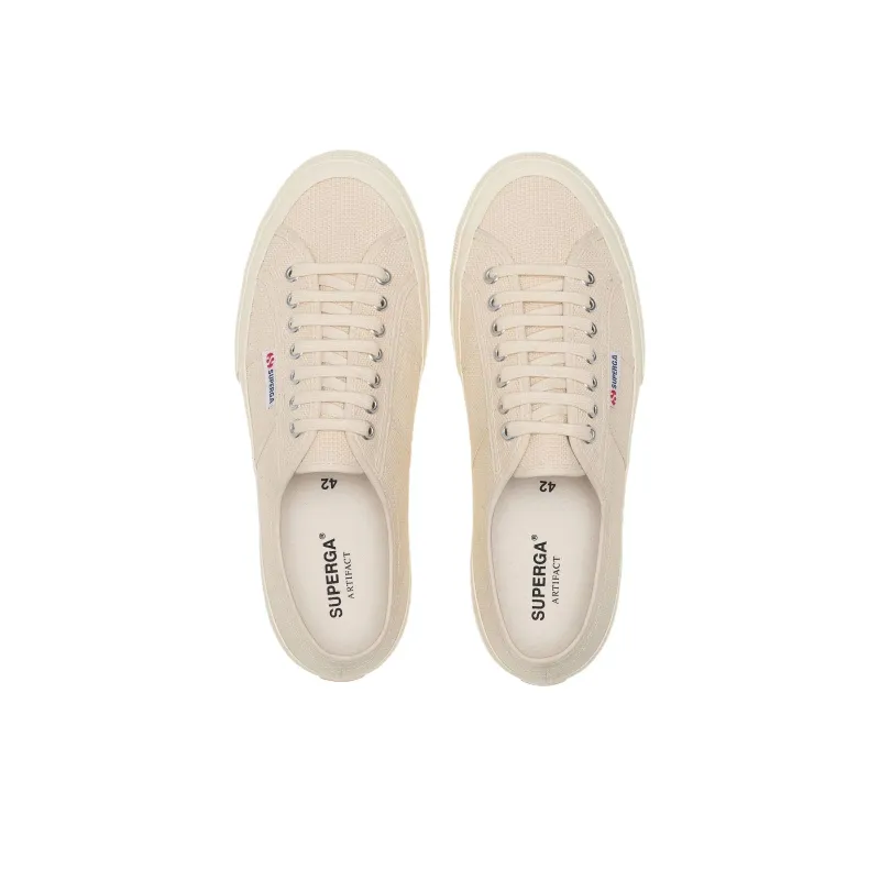 SUPERGA Slip Resistant Low Top Skateboard Shoes Unisex White-3