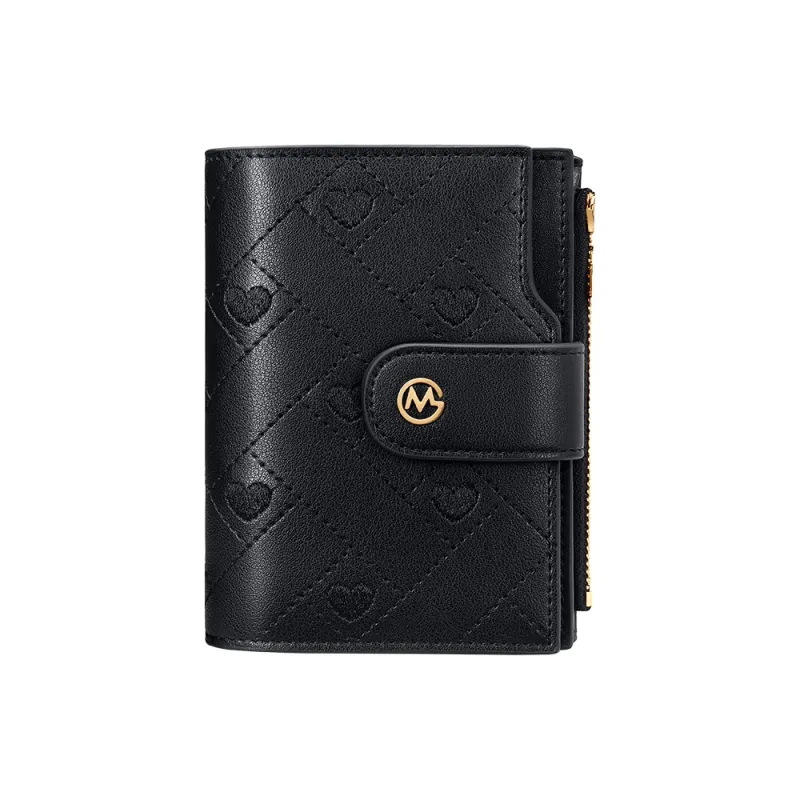 GOLF Split Cow Leather With Synthetic Leather Wallet Regular Women's Multicolor-10