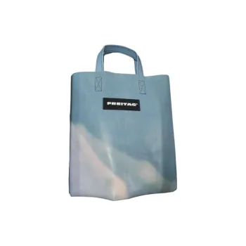 FREITAG PVC Tote Bag, Shopping Bag, Handbag Trumpets Unisex Blue