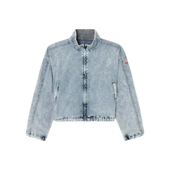 DIESEL G Leam R1 Denim Bomber Jacket