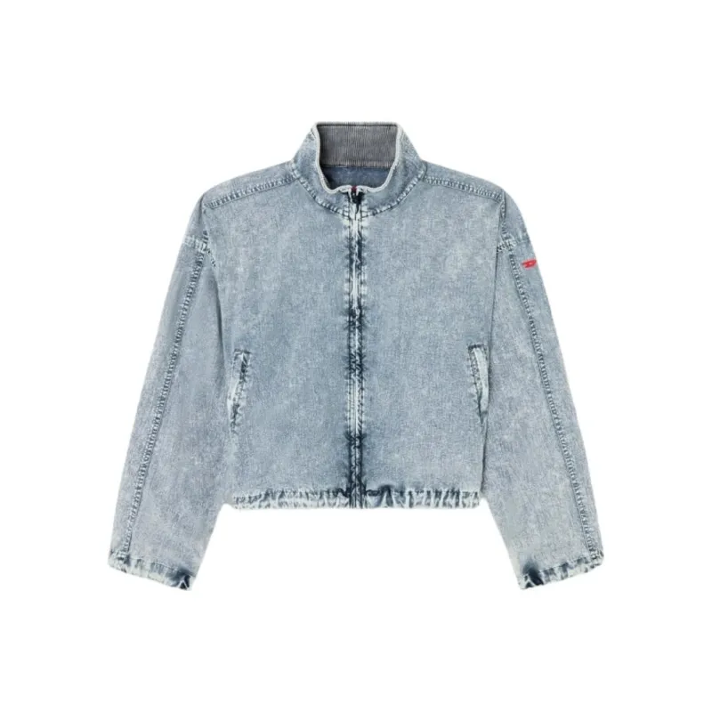 DIESEL G Leam R1 Denim Bomber Jacket-0