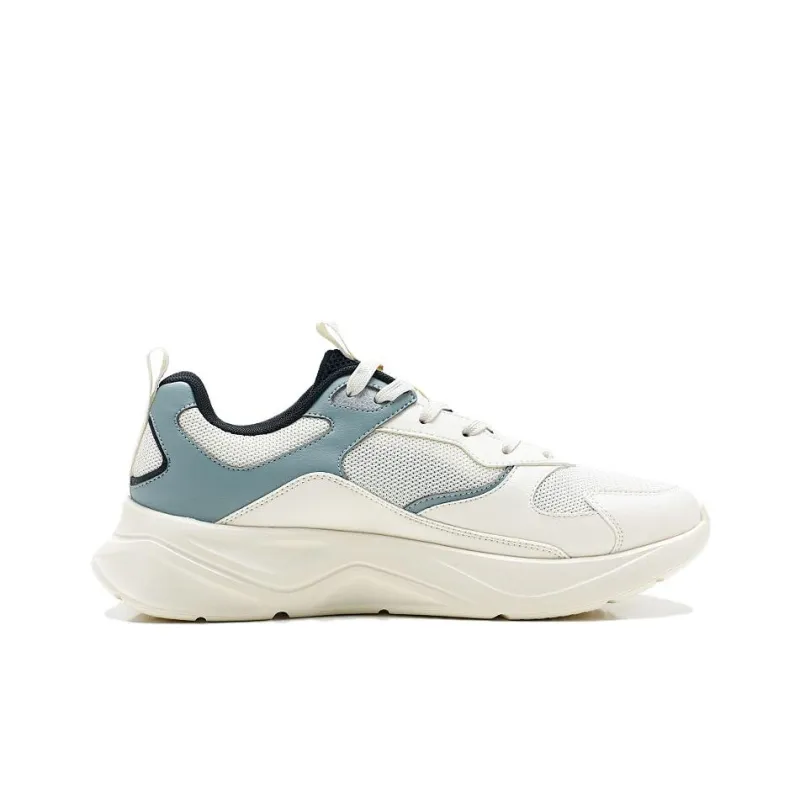 QIAODAN Slip Resistant, Abrasion Resistant, Lightweight Low Top Casual Shoes Men's Greige-1