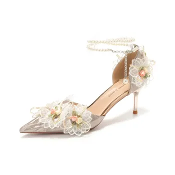 GOSO Slim Heel High Heels Women's