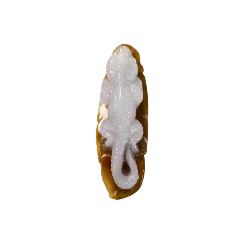 Yubo City Glutinous Jade Jadeite Pendants Unisex-0
