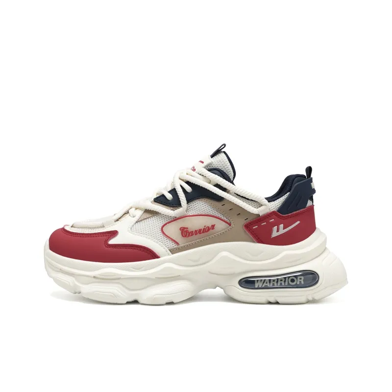 Warrior Abrasion Resistant Breathable Height Increasing Low Top Chunky Sneakers Men's-14