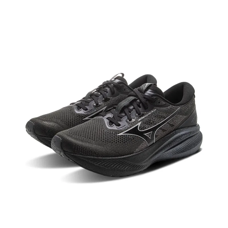Mizuno ASTRO PLUS Support Abrasion Resistant Breathable Slip Resistant Low Top Running Shoes Unisex Black-2