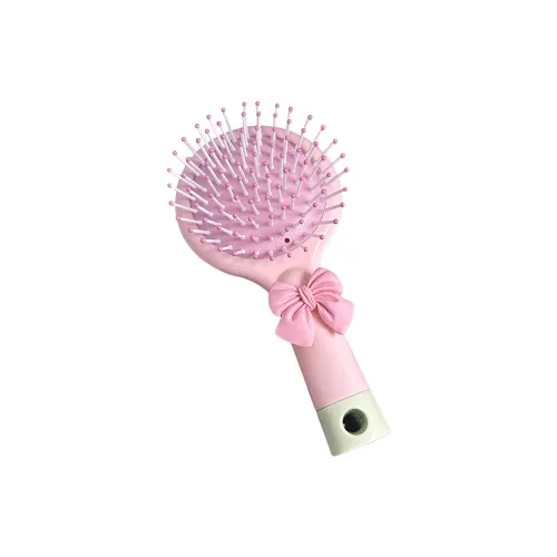 Xiang Ning Pai Cute Design Sense Sweet Style Bowknot Compact Mirror Set Air Cushion Comb Massage