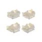 4-Pack Heart Embroidery+Bib+Small Chest+Multiple Hearts