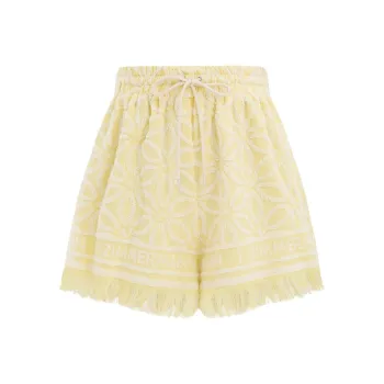 Zimmermann SS25 Casual Shorts Women's Yellow