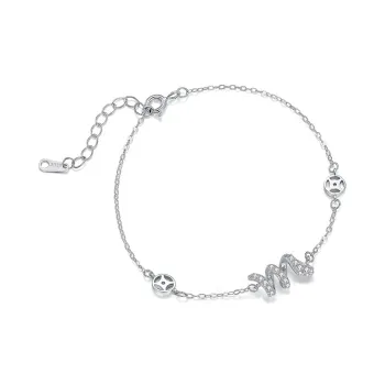 NIANNIANXI S925 Silver Bracelets Women's