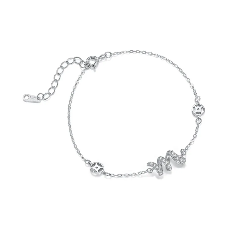 NIANNIANXI S925 Silver Bracelets Women's-0