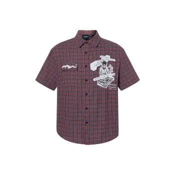 ROCAWEAR Shirts Unisex Red Plaid