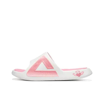 PEAK State Pole Slip Resistant Odor Resistant Abrasion Resistant Slide Slippers Women's Super Light White Pink