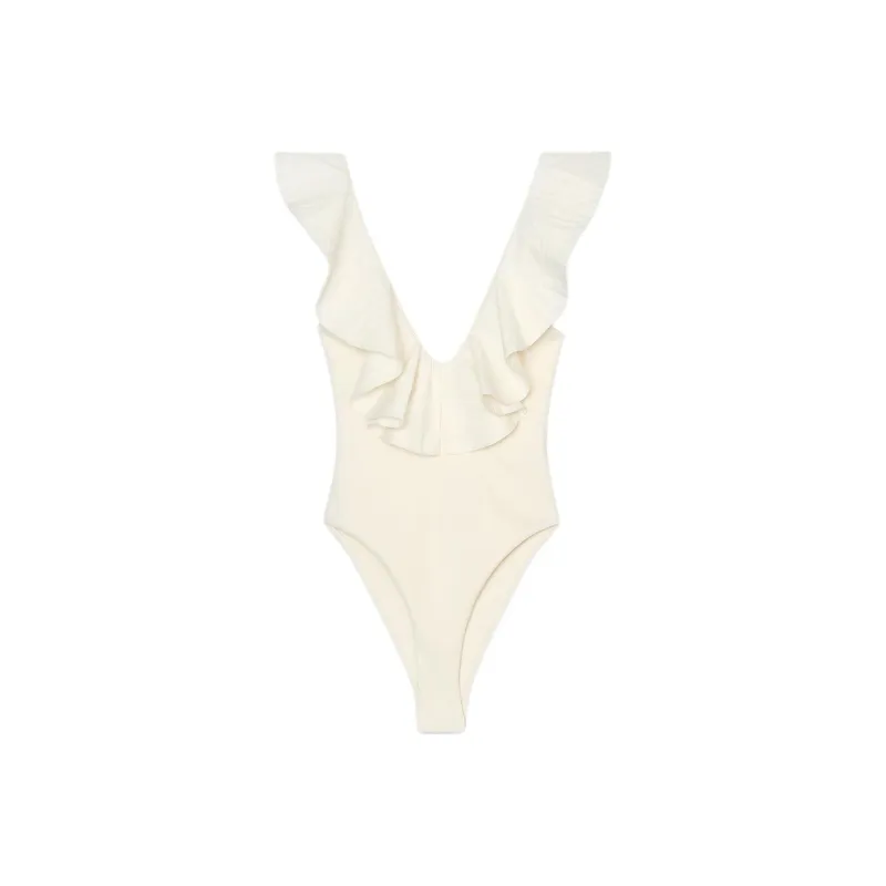 ZARA Bodysuits Women's White-0