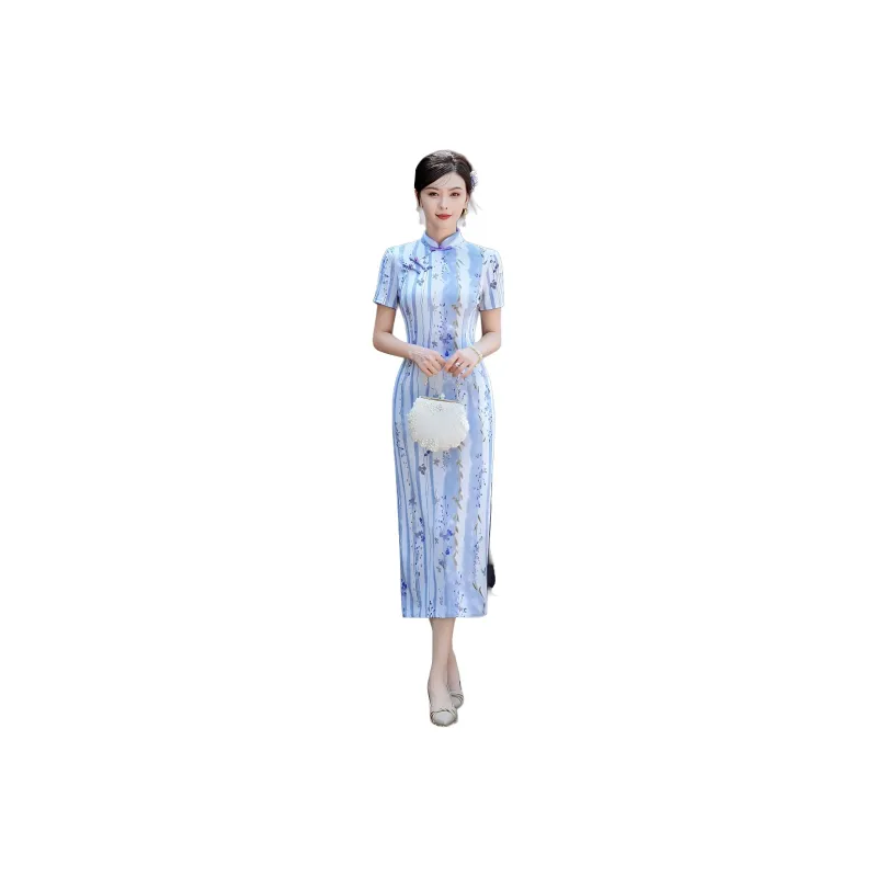 ENEESSI Spring Summer Cheongsam Women's-0