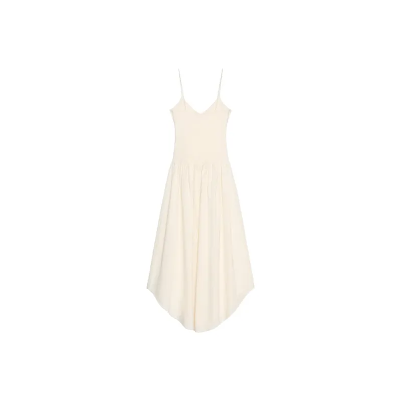 ZARA Slip Dresses Women's White-1