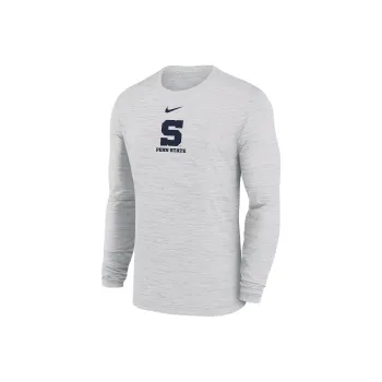 Nike Penn State Sideline Velocity Men's Nike Dri FIT College Long Sleeve T Shirt