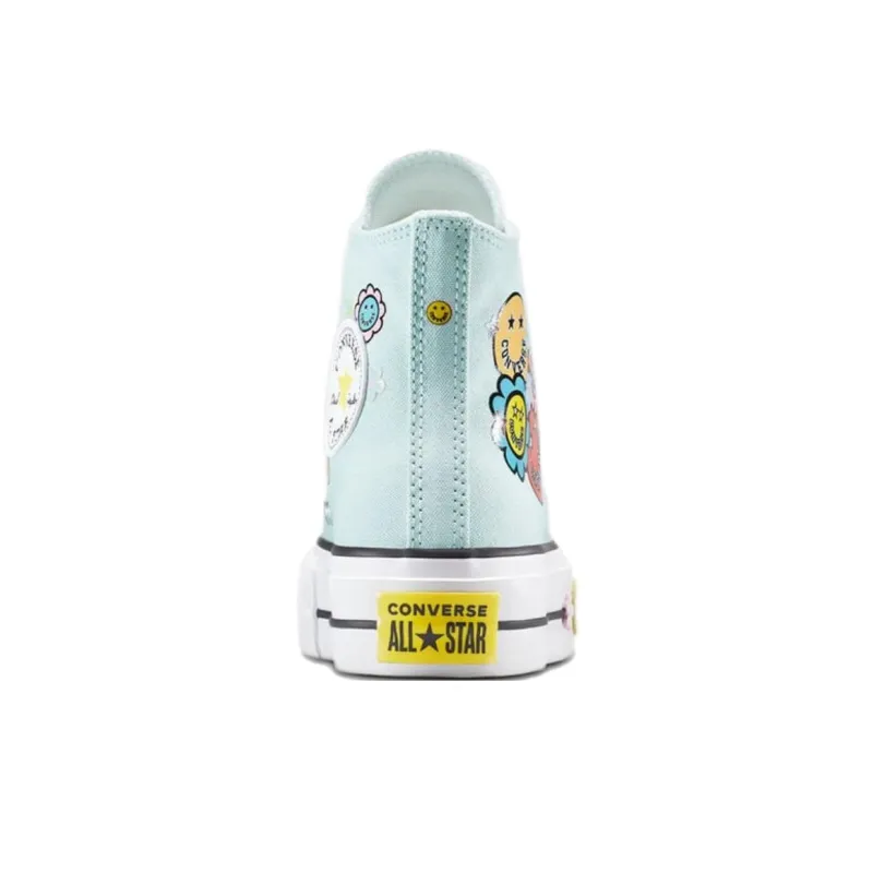 Converse Women's Chuck Taylor All Star Lift High 'Sunflowers' Women's-4